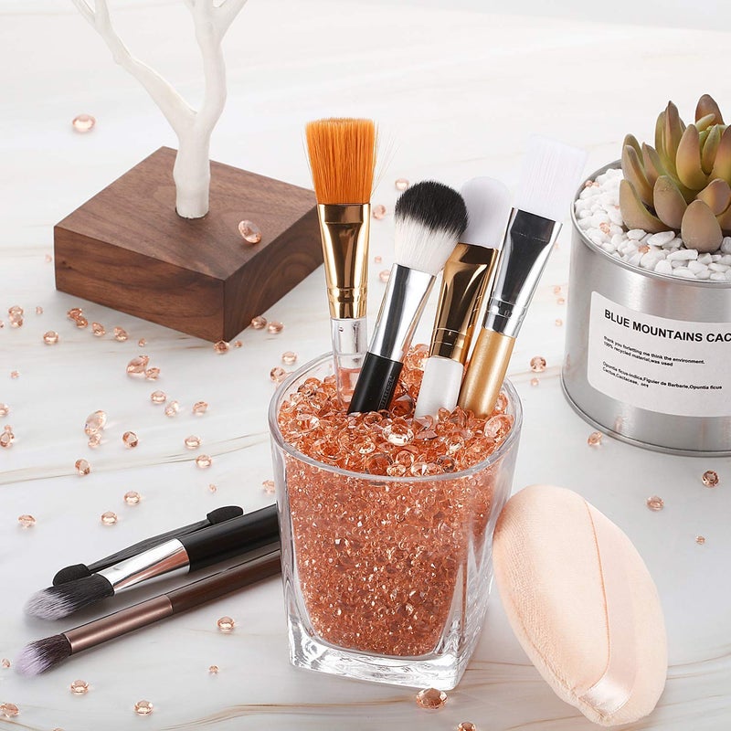 Bememo 10000 Clear Wedding Table Scatter Crystals Acrylic Diamonds Rhinestones for Table Centerpiece Decorations Bridal Shower Decorations Vase Beads - Image 4